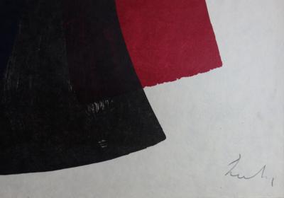 Berto LARDERA : Cristaux de Lune - Lithographie originale Signée 2