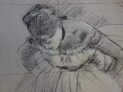 Edgar DEGAS : Ballerine répétant - Lithographie signée 2
