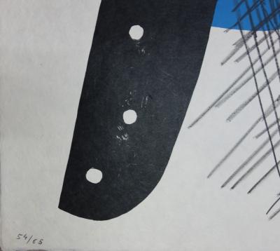 Etienne HAJDU : Bourgeon éclaté - Lithographie originale Signée 2