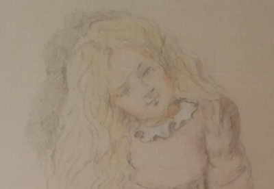 Balthus  - Balthasar Klossowski de Rola  Valérie,1994 - Lithographie au crayon signée à la main 2