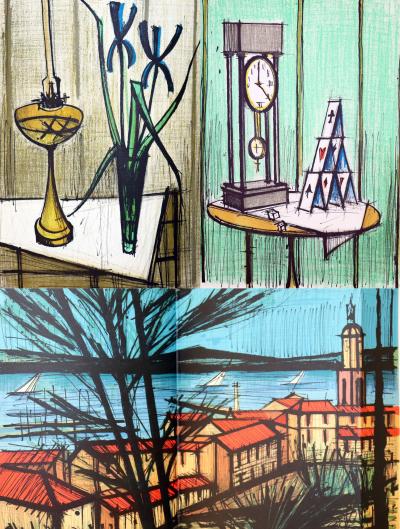 Bernard Buffet  Catalogues raisonnes des lithographies de l'artiste  les tome i et ii du catalogue raisonne lithographe de bernard buffet t 1 et t 2 soit 515 references 2