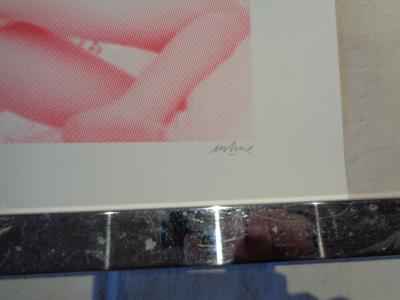 imbue street art lithographie not so white signee et numerotee a la main par l artiste 2