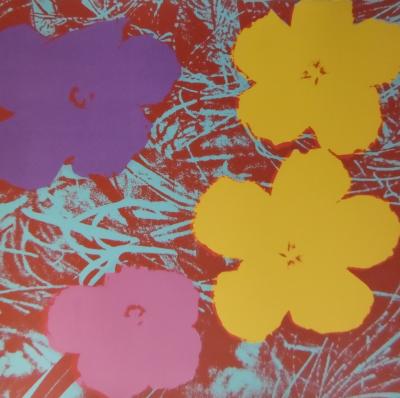 Andy WARHOL (d’après) - Poppy Flowers, 1980 - Sérigraphie 2