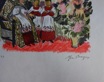 Yves BRAYER : Les Enfants de Coeur - Lithographie originale signée /30ex 2