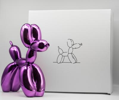 Editions Studio - Balloon Dog (Violet) - Sculpture 2