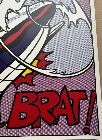 Roy LICHTENSTEIN - AS I OPERED FIRE - Triptyque - 1966 2