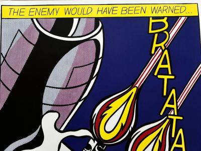 Roy LICHTENSTEIN - AS I OPENED FIRE - Triptych - 1964 2