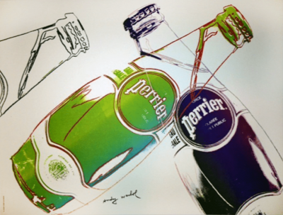 Andy Warhol (d’après) - Perrier - Affiche 2
