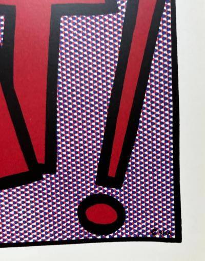 Roy LICHTENSTEIN - AS I OPENED FIRE -  Triptyque - 1966 2