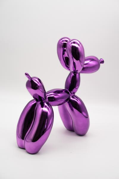 Editions Studio d’après Jeff Koons - Balloon Dog (Violet) - Sculpture 2