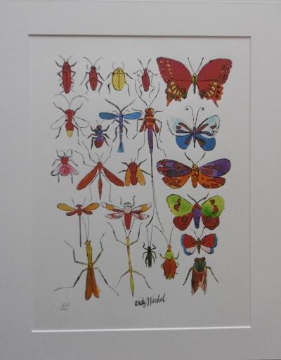 Andy WARHOL (d’après) - Happy bug day, Lithographie 2