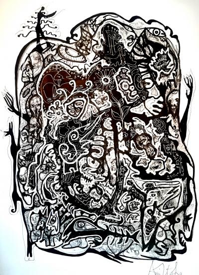 Manitoba - Insider, 2017, Dessin signé