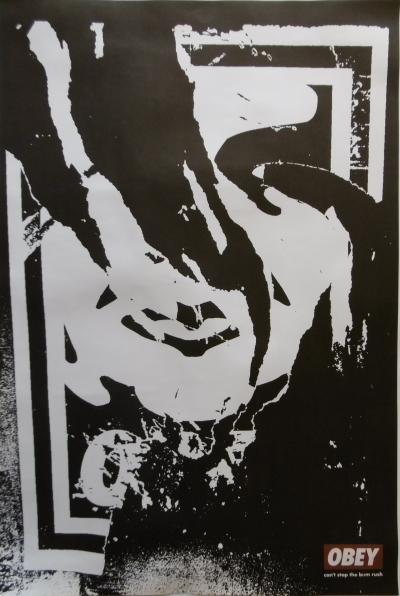 Shepard FAIREY (Obey) - Icon face, 2001 - Sérigraphie signée au crayon 2