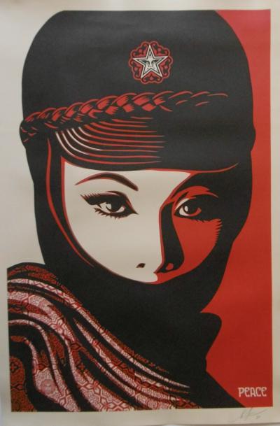 Shepard Fairey - Femme fatale, 2019, Sérigraphie signée 2