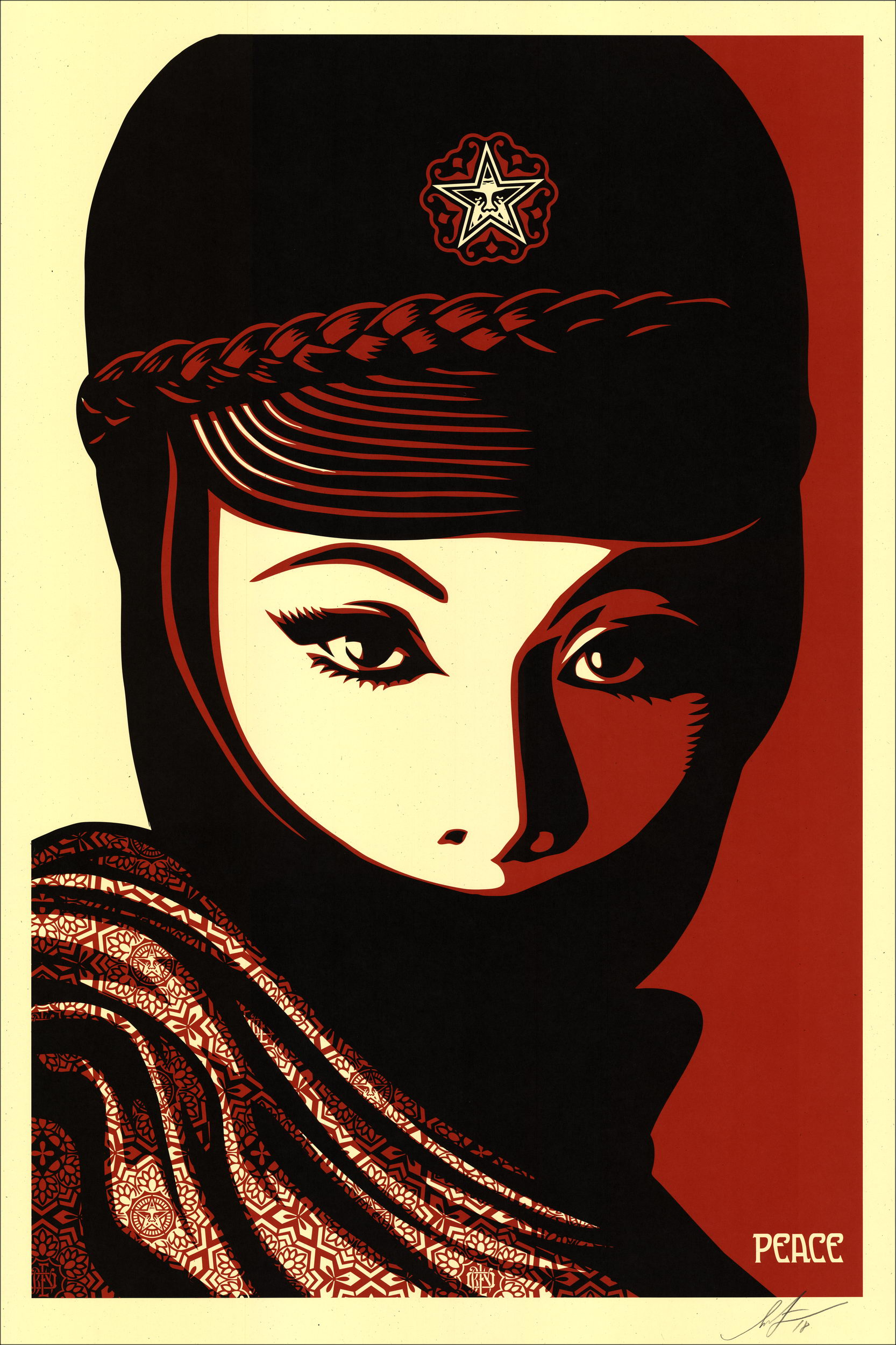 Shepard FAIREY (Obey) - Bias by numbers - Sérigraphie signée