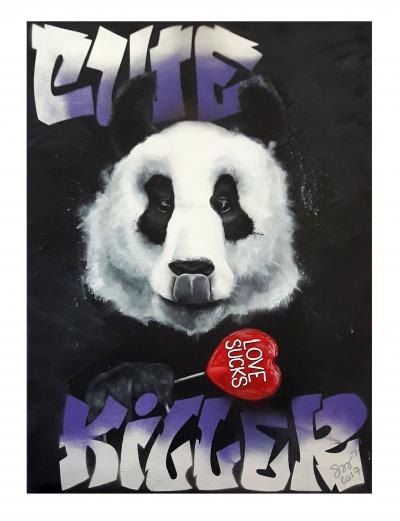 Sylvie MAGNIN -  Cute Killer , 2017 - Acrylique sur toile 2