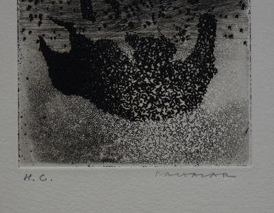 Julius BALTAZAR - Reflet, Gravure originale signée 2