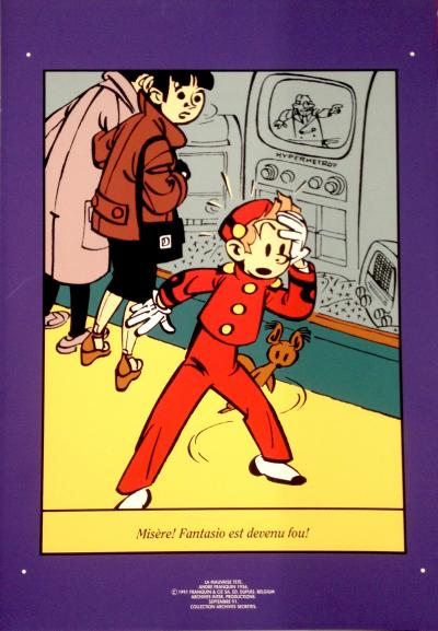 André FRANQUIN - Spirou : la Mauvaise tête - Sérigraphie 2