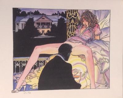 Milo Manara - Le Déclic - Sérigraphie signée 2