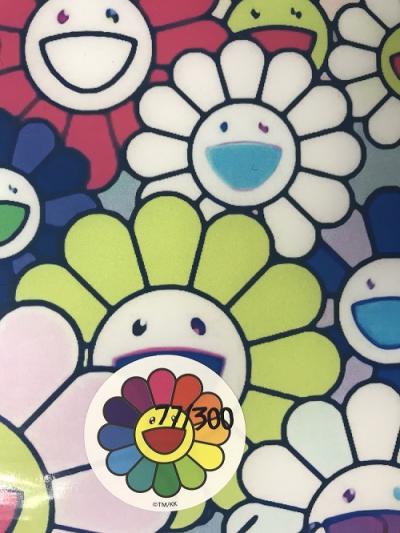Takashi MURAKAMI (1962) D après - Pink Flower, print offset numéroté 2