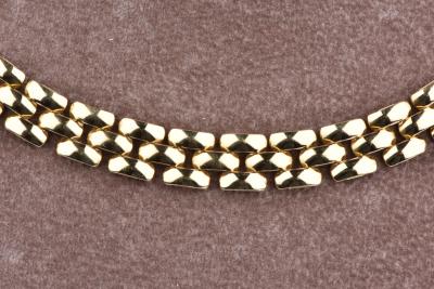 Collier 18 ct (750/1000) Type Maille Grain de Riz 2
