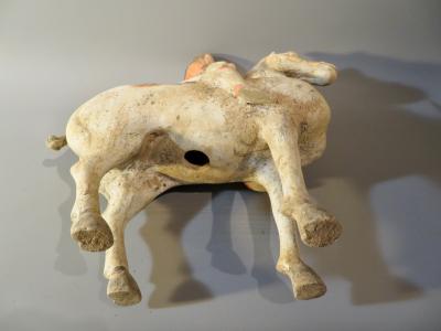 Cavalier et son cheval, dynastie HAN avec TL test 2