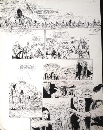 Marc-Renier - Black Hills - Planche originale 2