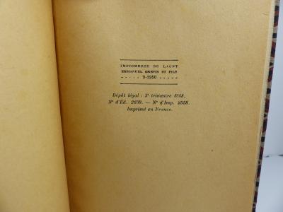 Jean-Paul Sartre. Les mains sales. Gallimard. 1950. Dédicacé. 2