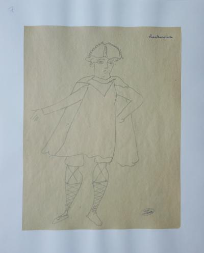 André DERAIN - Chevalier - Dessin signé 2