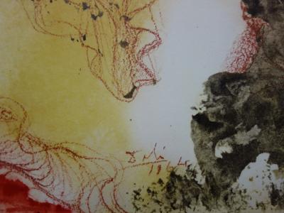 Salvador Dali : Biblia Sacra, Transfiguration - Lithographie Signée; 1969 2