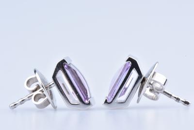 Boucles d’oreilles MONTBLANC  Améthyste 2