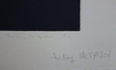 Earling VALTYRSON : Nature morte, Gravure originale signée 2