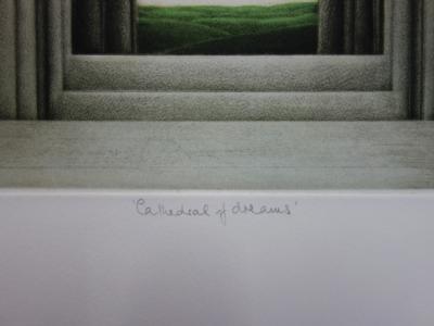 Dorothea WIGHT : Cathédrale des rêves, Gravure originale signée 2