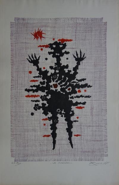 Richard GALL : Le Magicien, Gravure originale signée 2