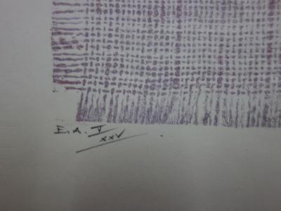 Richard GALL : Le Magicien, Gravure originale signée 2