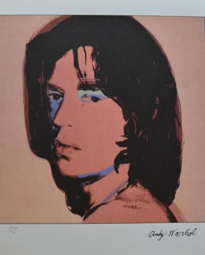 Andy Warhol - Mick Jagger publiée en 1986 2