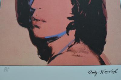 Andy Warhol - Mick Jagger publiée en 1986 2