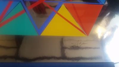 Yaacov AGAM - Star of David - Abstract Illusionism, 1979, Sérigraphie signée 2