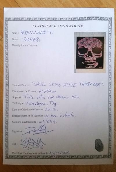 Roulland T ( a.k.a Skred )  - Small Skull Blaze 