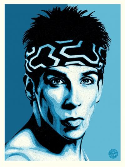 Zoolander Blue Steel,Screen Print - Obey 2