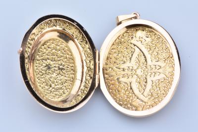 Pendentif (Cassolette) en Or Jaune 18 ct (750/1000) 2