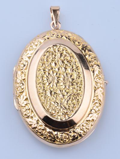 Pendentif (Cassolette) en Or Jaune 18 ct (750/1000) 2