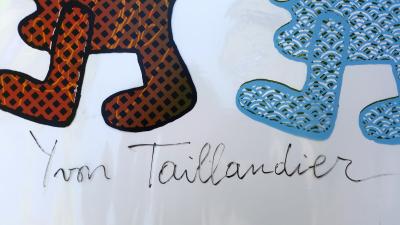 Yvon TAILLANDIER - Capitipedic Duo 1, 2015, signed screenprint 2