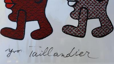 Yvon Taillandier- Kapitipède Duo 2, 2015, signed serigraph 2