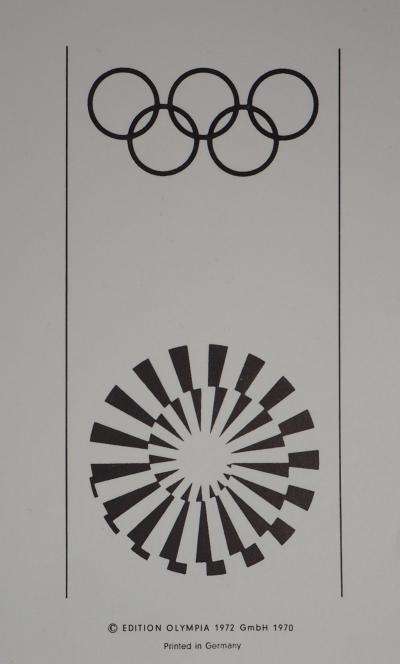 Eduardo CHILLIDA : Compositon JO - Lithographie signée 1972 2
