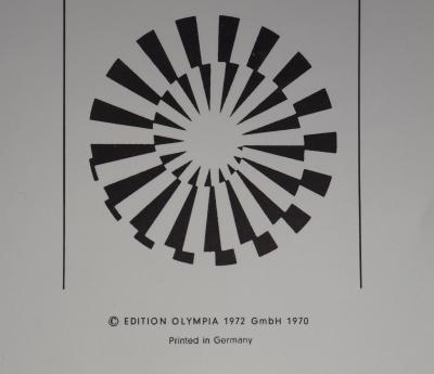 Eduardo CHILLIDA : Compositon JO - Lithographie signée 1972 2