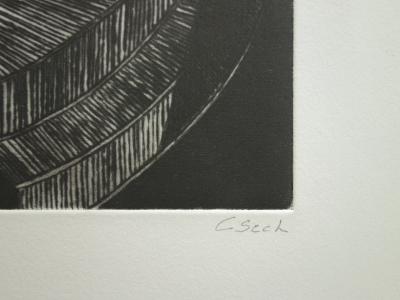 Hélène CSECH - Aurore, Gravure originale signée 2