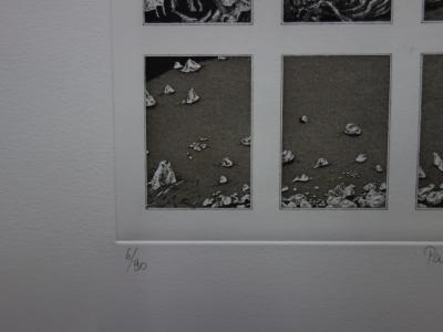 Marc JURT - Paysage et paysages, Gravure originale signée 2