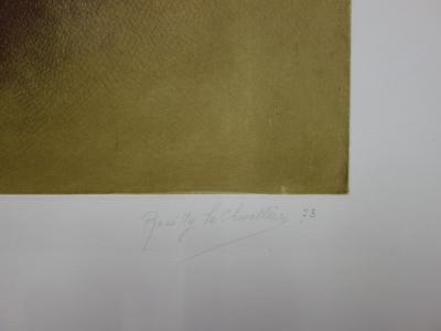 Marie-Antoinette LE CHEVALLIER  - Transparence, Gravure originale signée 2