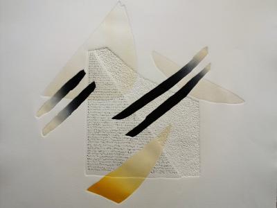 Patrick JANNIN-OMS - Chemin faisant I, Gravure originale signée 2